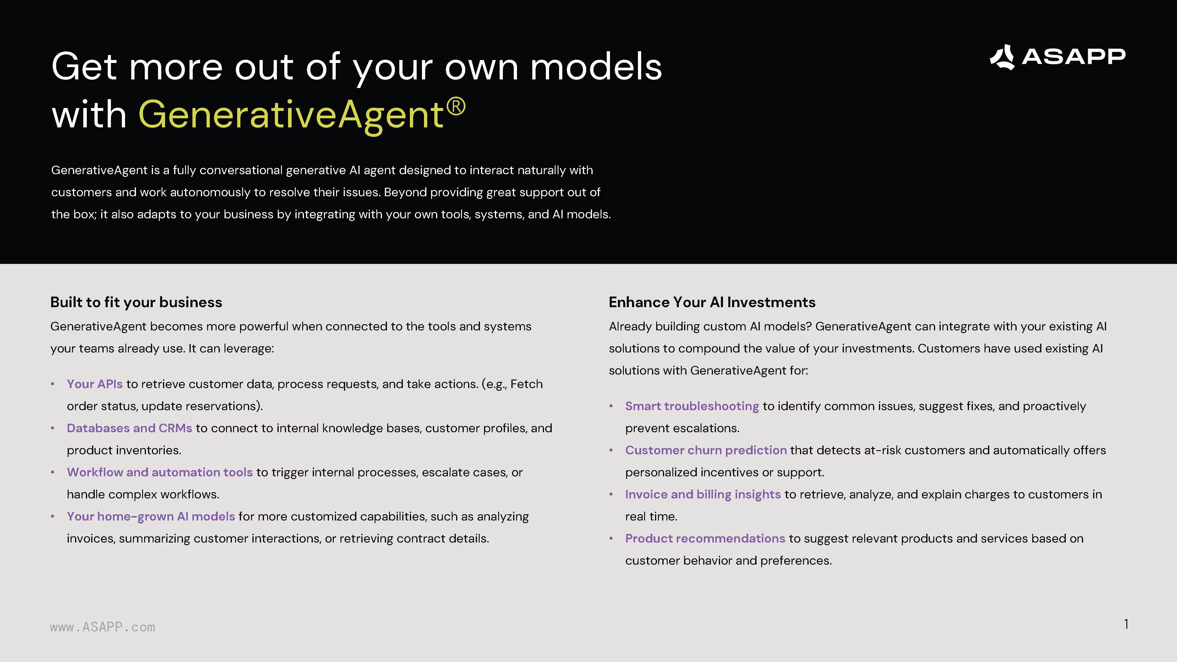 Get more out of your own models with GenerativeAgent