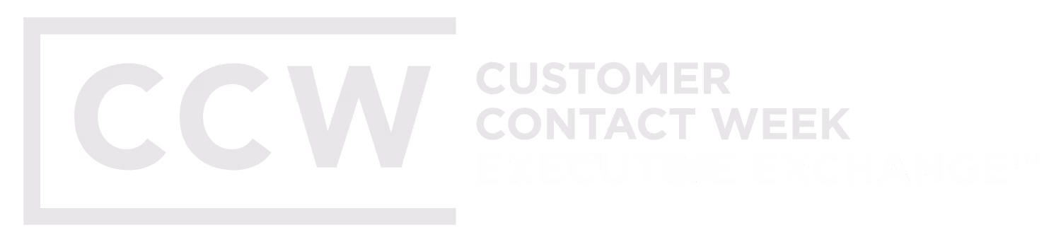 CCW Customer Contact Week Executive Exchange Logo