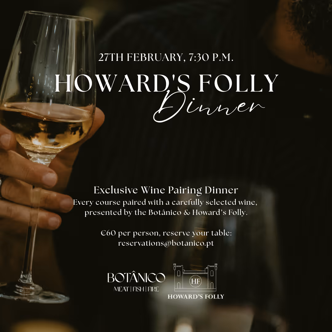 wine paring dinner restaurant algarve