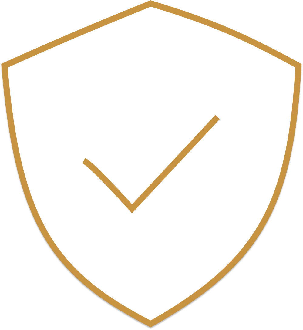 shield with tick icon 