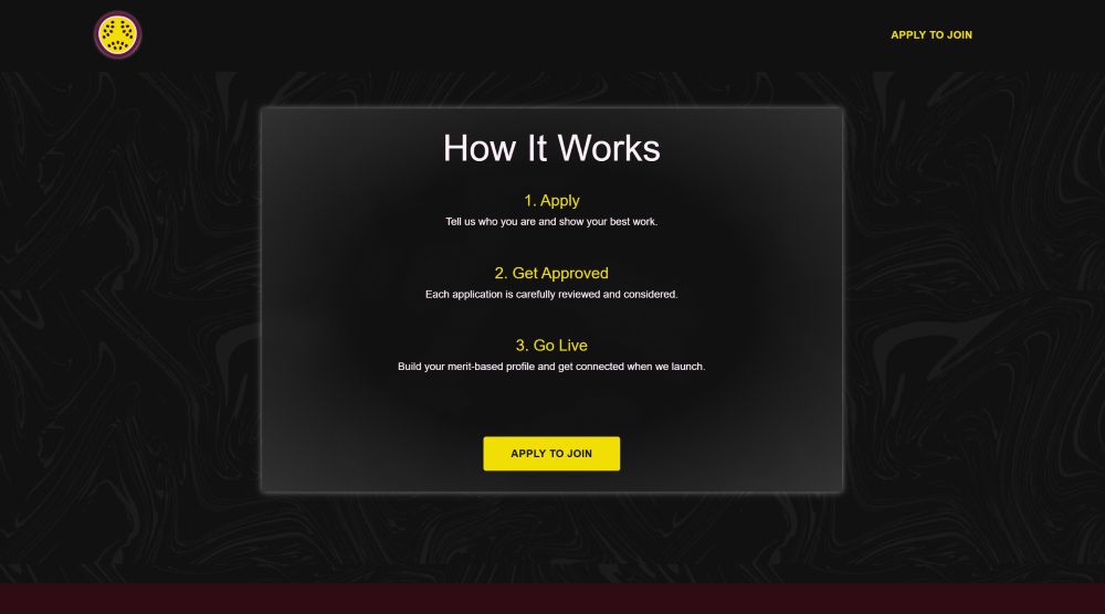 How it works section of the Passion Fruut website.