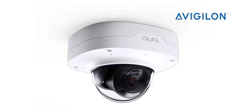Avigilon Ava dome camera for cloud video security