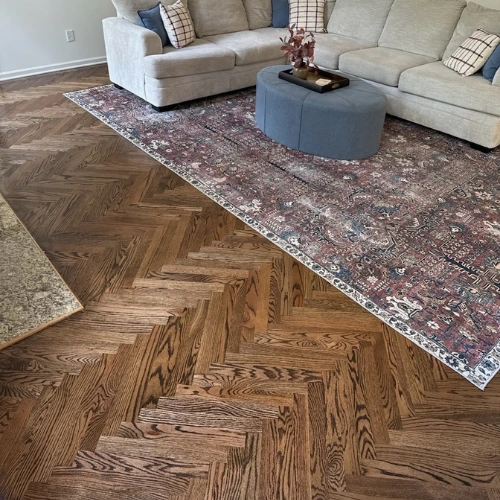 Hardwood Flooring Installation in a Greenville, SC Home