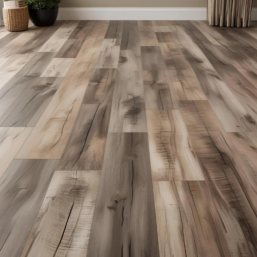 Luxury Vinyl Flooring with Distressed Look in Greer, SC Home