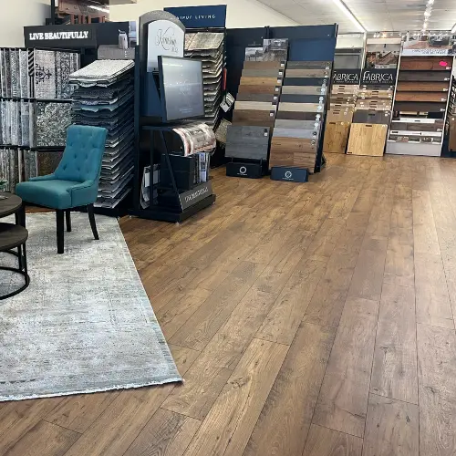 Large flooring showroom in Greenville, SC
