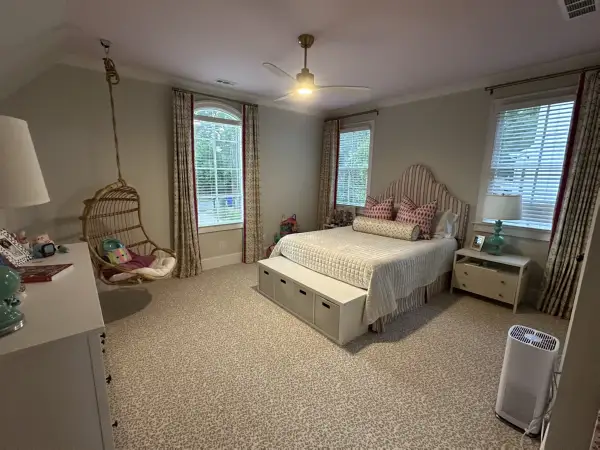 Karastan luxury carpet in a bedroom