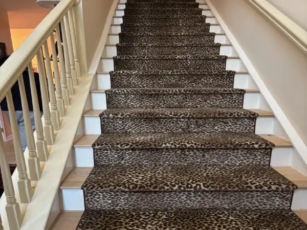 Stanton Jaguar Stair Runner in Five Forks Home