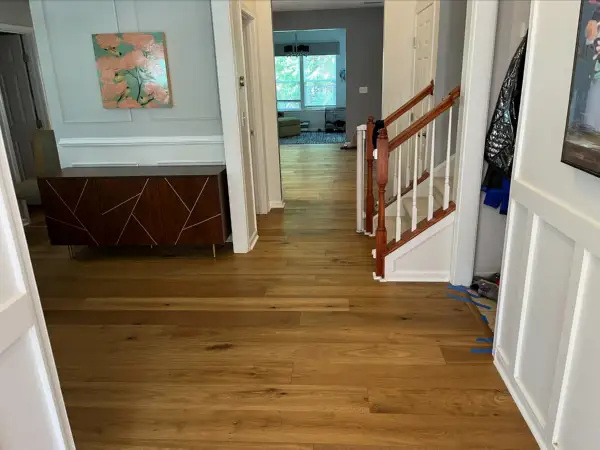 Palmetto Road engineered hardwood flooring installation