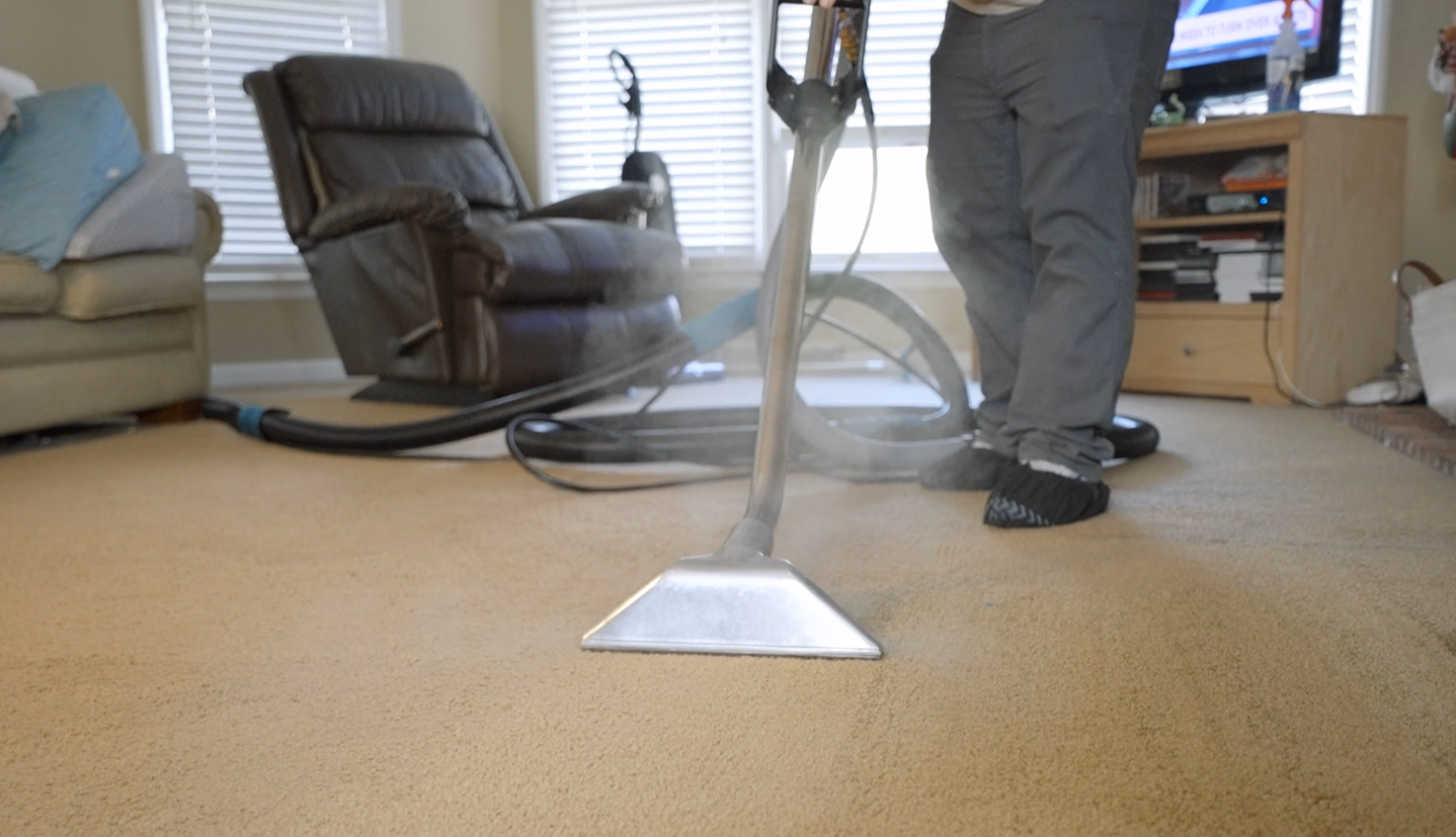 all about flooring carpet cleaner cleaning carpet in Greenville home in Half Mile Like neighborhood