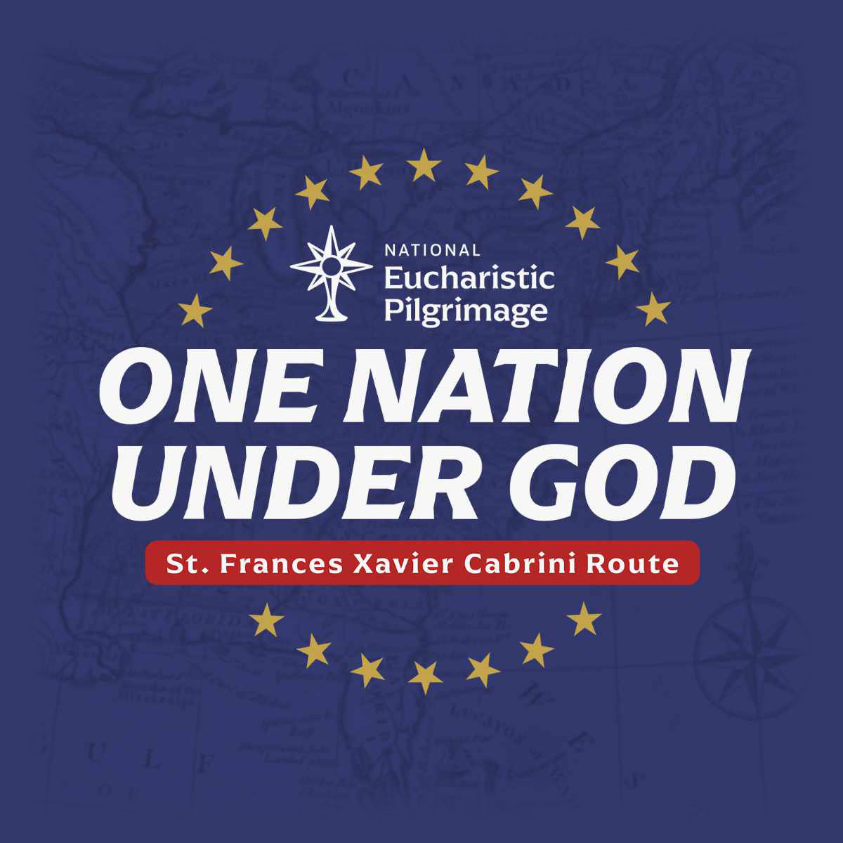 Pilgrims entering a home.