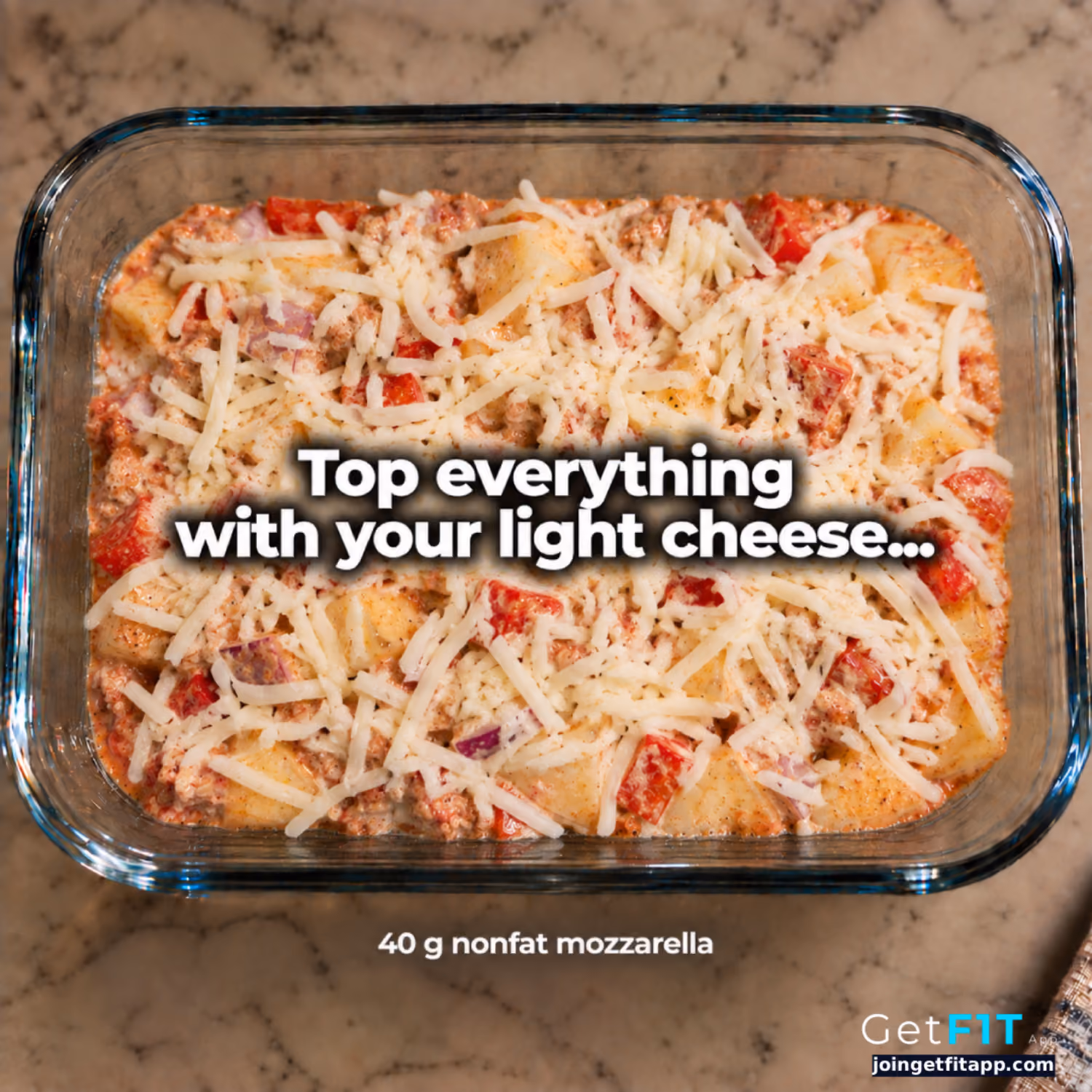 High Protein Cream Turkey & Potato Bake