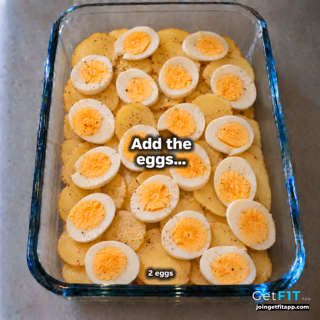 High Protein Potato Cassarole