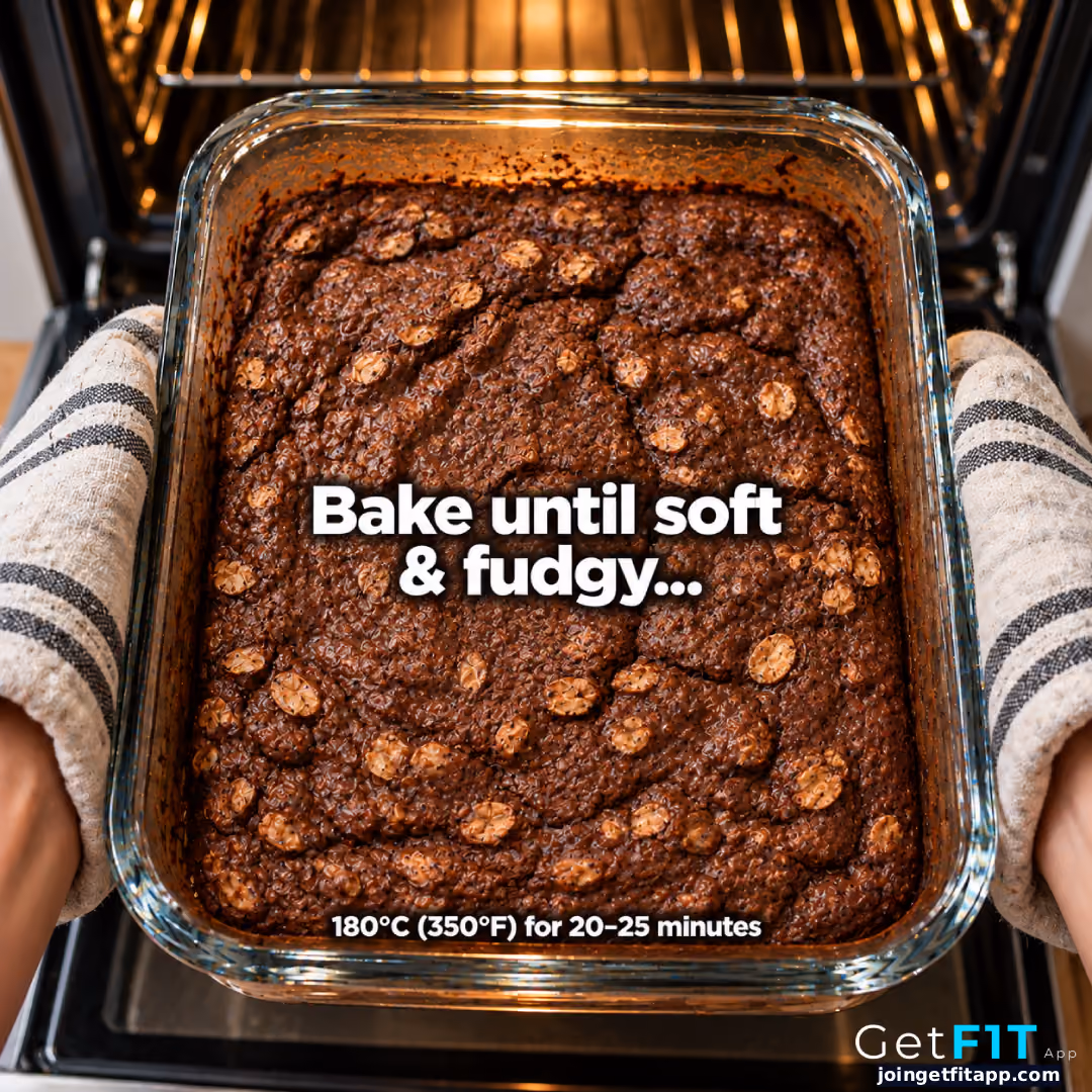 High Protein Chocolate Berry Oat Cake