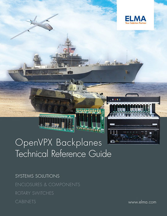 Cover image of the OpenVPX Backplanes Technical Reference Guide