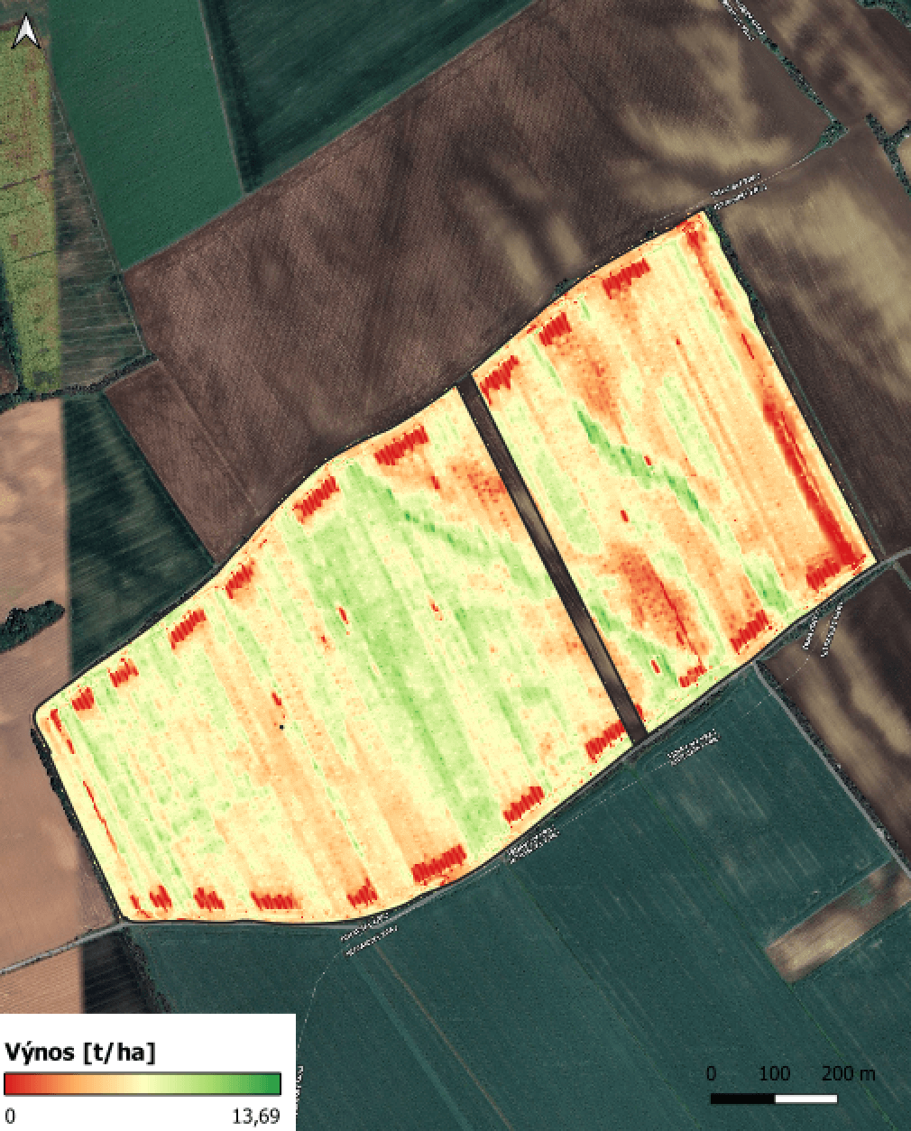 Výnosová mapa