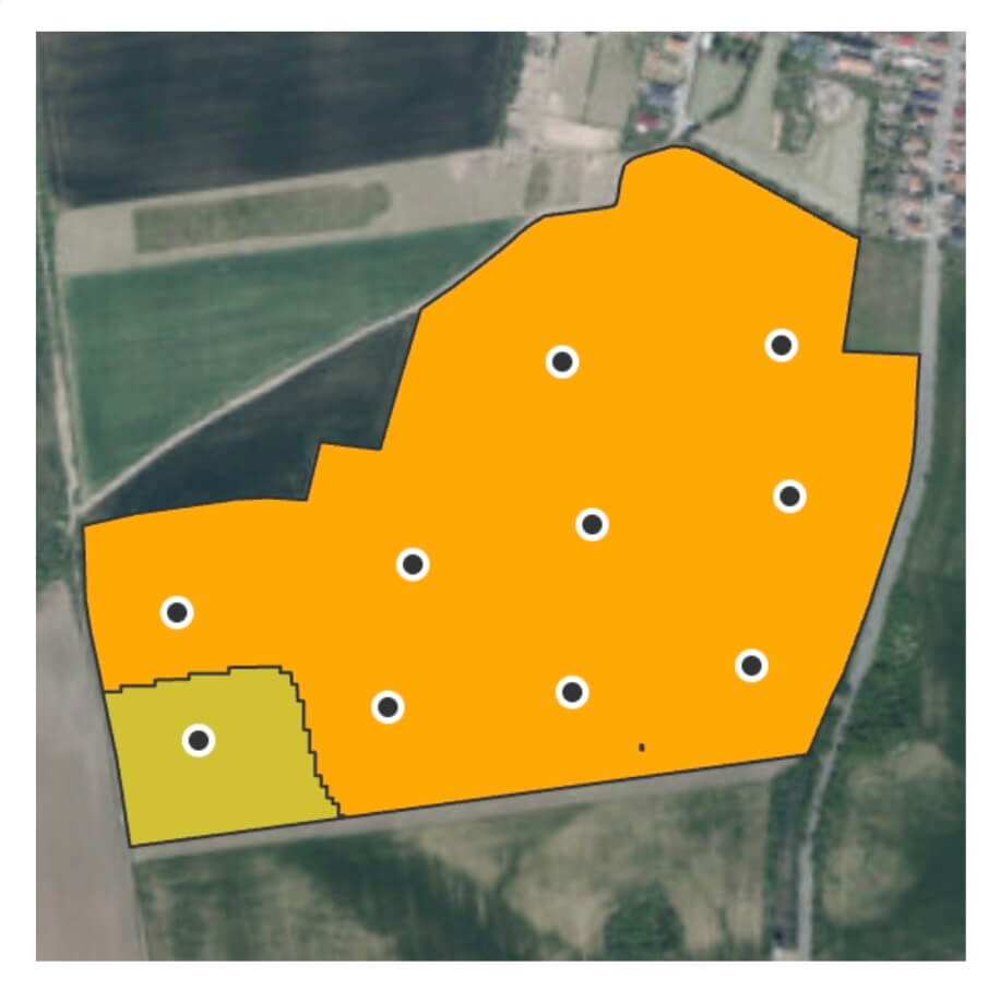 Půdní vzorky hořčík