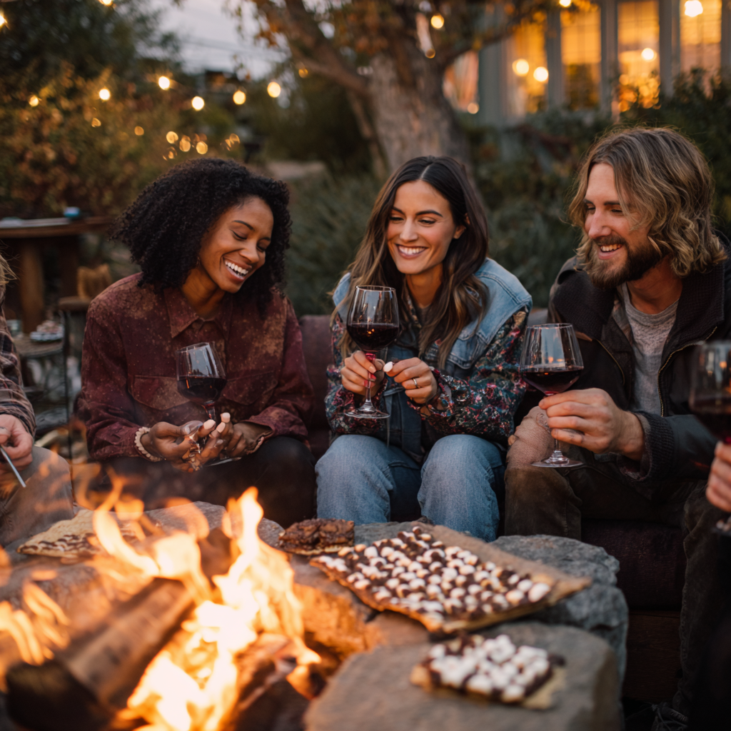 Pair your wine flights with fall treats like s’mores and caramel apples in the S’mores & Pours promotion. Sign up to showcase your autumn charm!