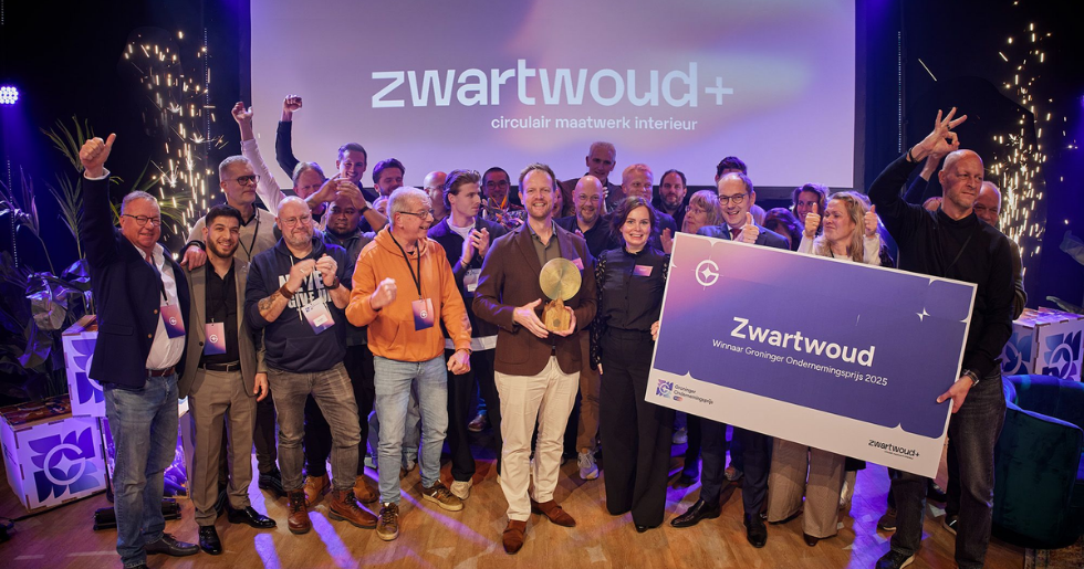 Winnaar Groninger Ondernemingsprijs 2025: trots op team & impact
