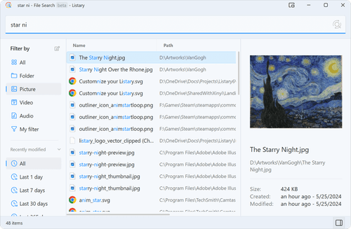Listary - Search Files - Windows File Search Tool | Free Download