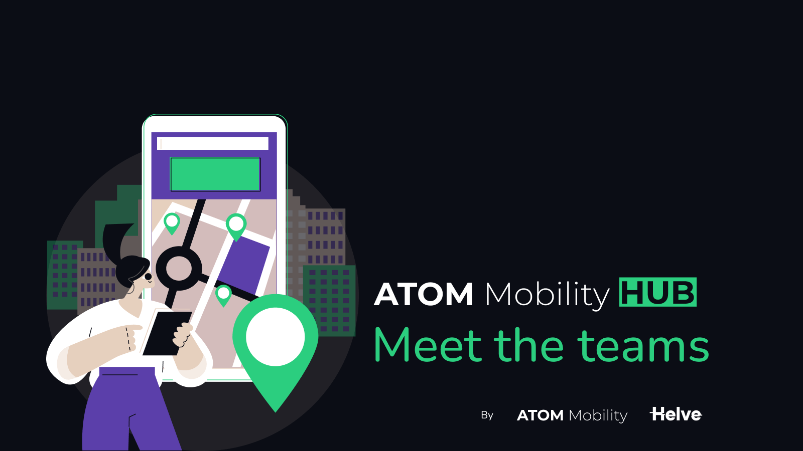 ATOM Mobility Hub venture-building program selects 12 promising teams