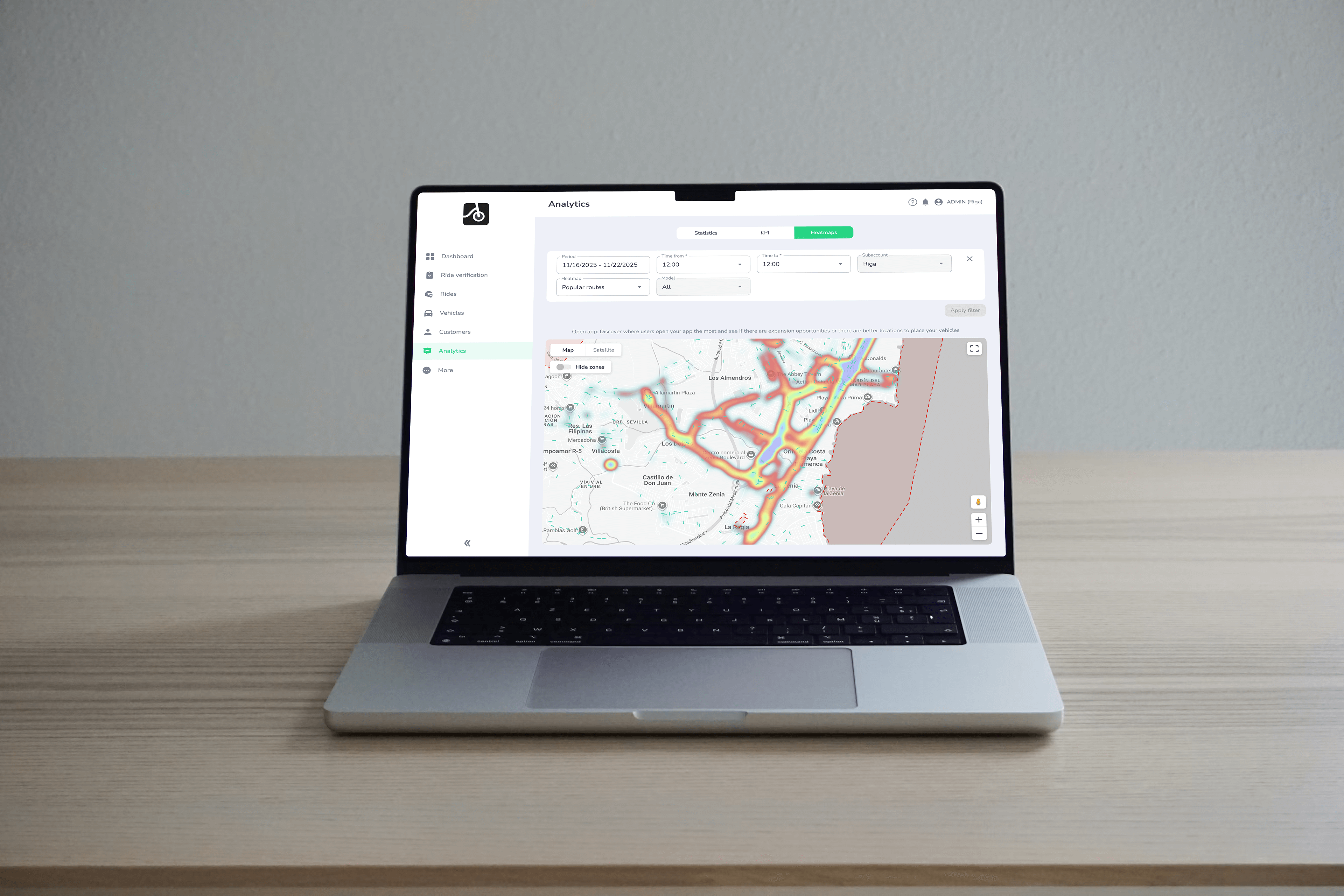 ATOM Mobility updates: Popular route heatmap is here 🚦