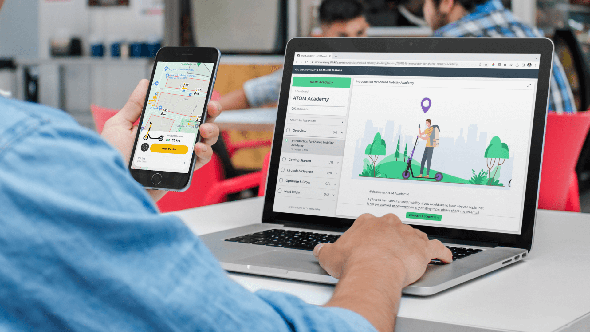 ATOM Academy: Lernen Sie von Experten und starten Sie Ihr Shared-Mobility-Geschäft