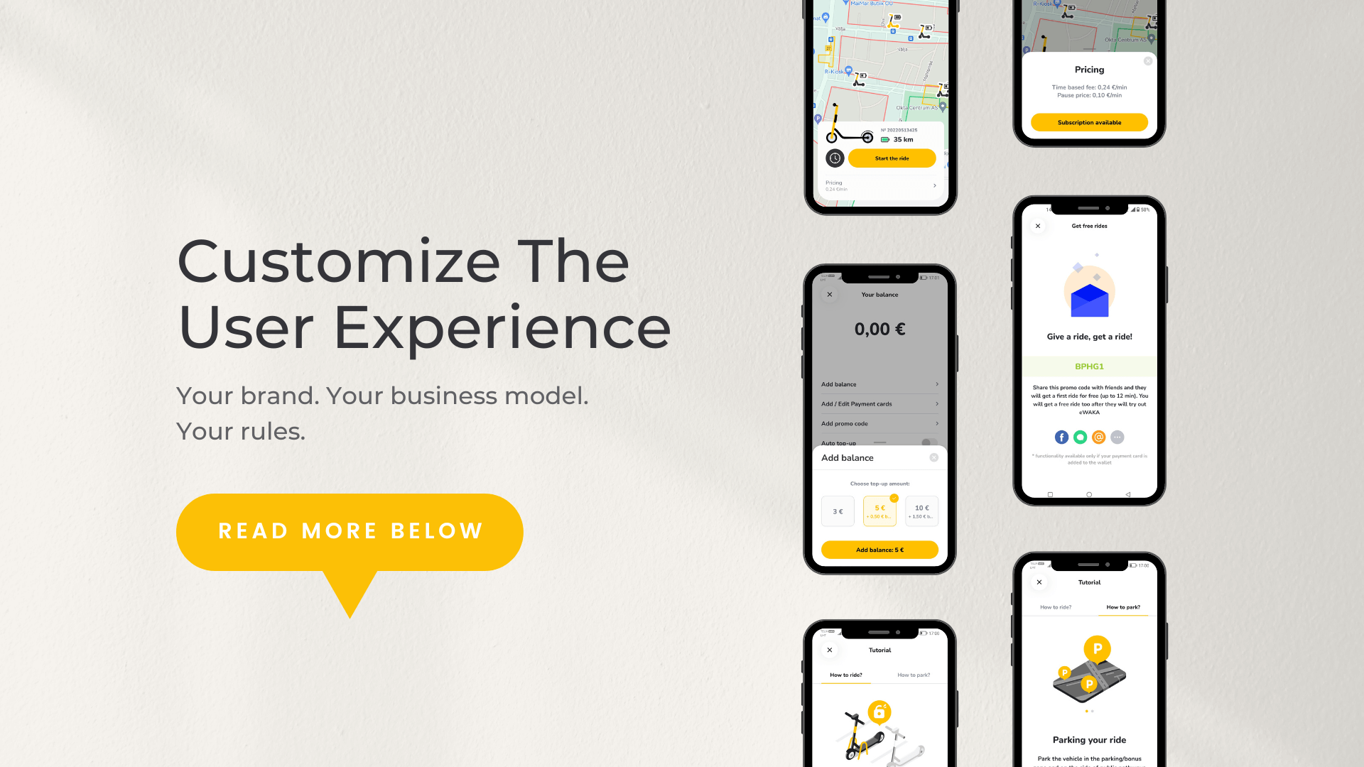 Anpassung der ATOM Mobility App — welche Möglichkeiten haben Sie?
