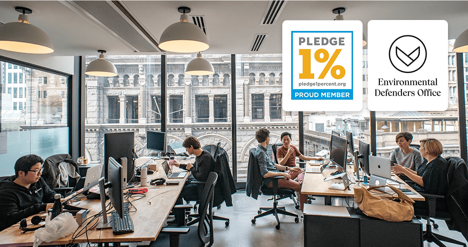 Airteam supports the Environmental Defenders Office and Pledge 1%