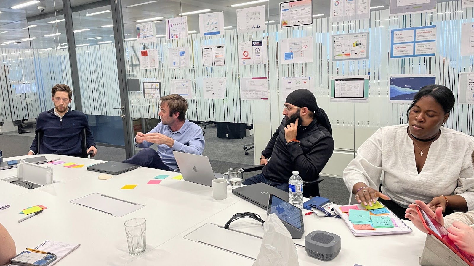 Conducting a UX workshop at News UK