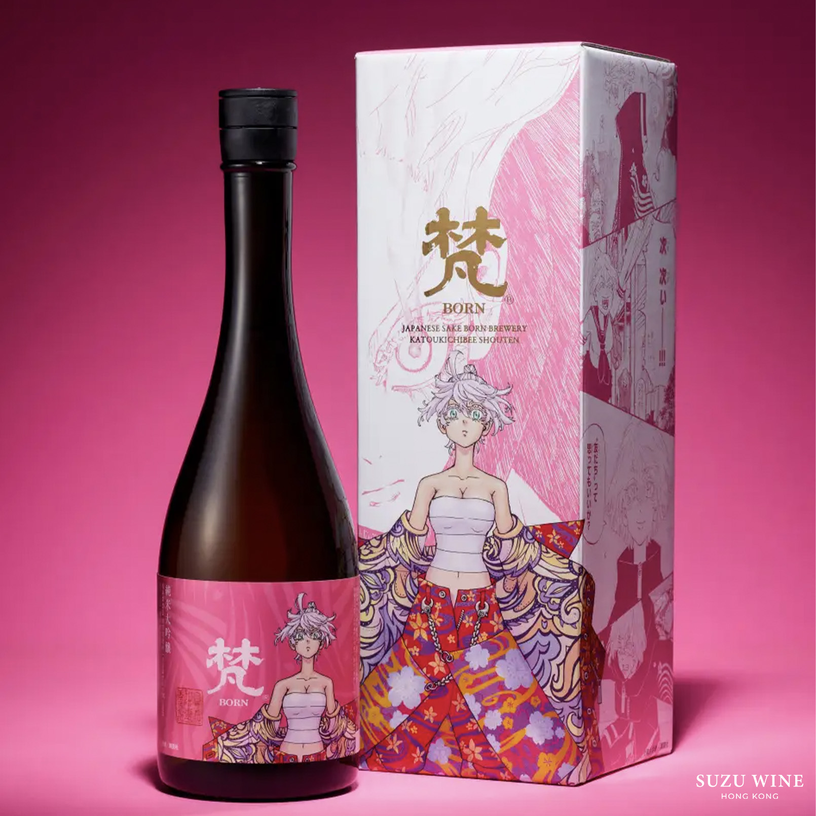 梵×東京卍復仇者磨き五割瓦城千咒純米大吟釀- Suzu Wine HK
