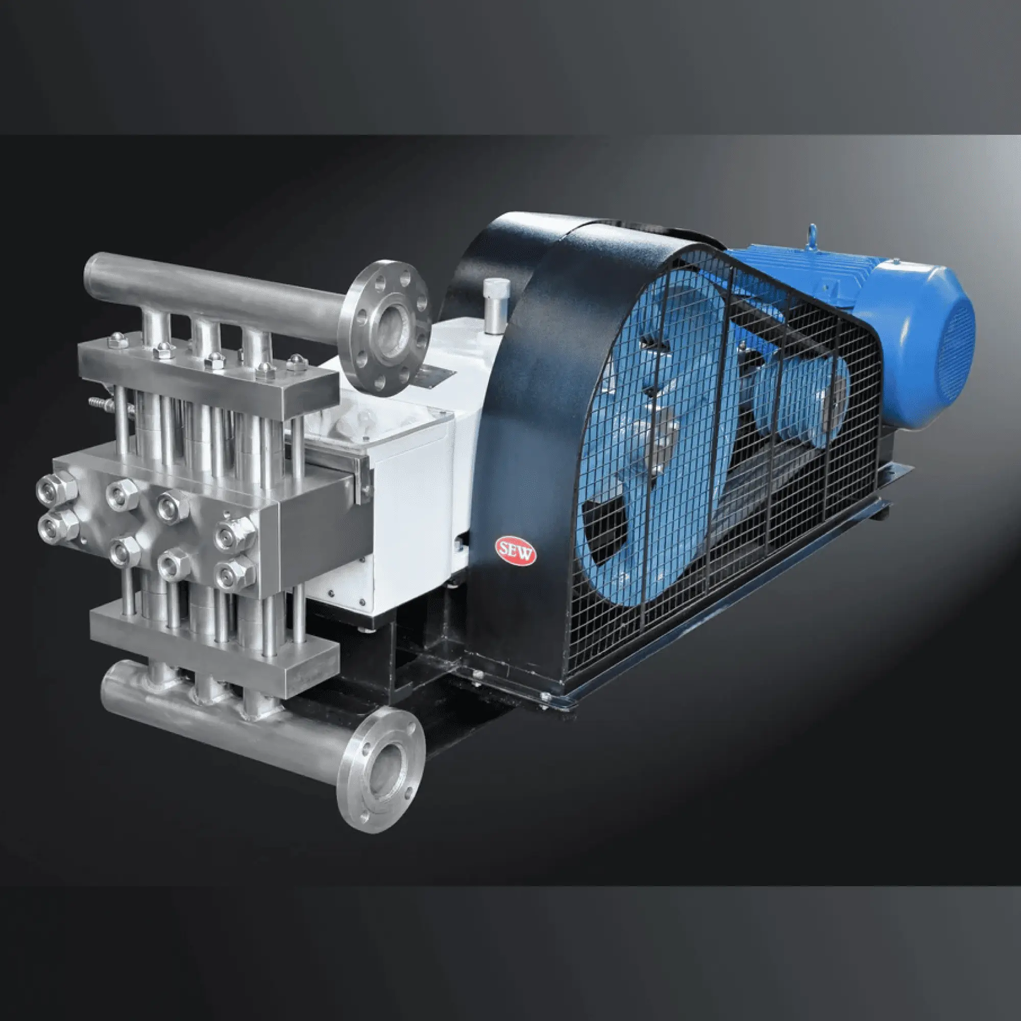 Jacketed Triplex Plunger Pump from System Engineering Works