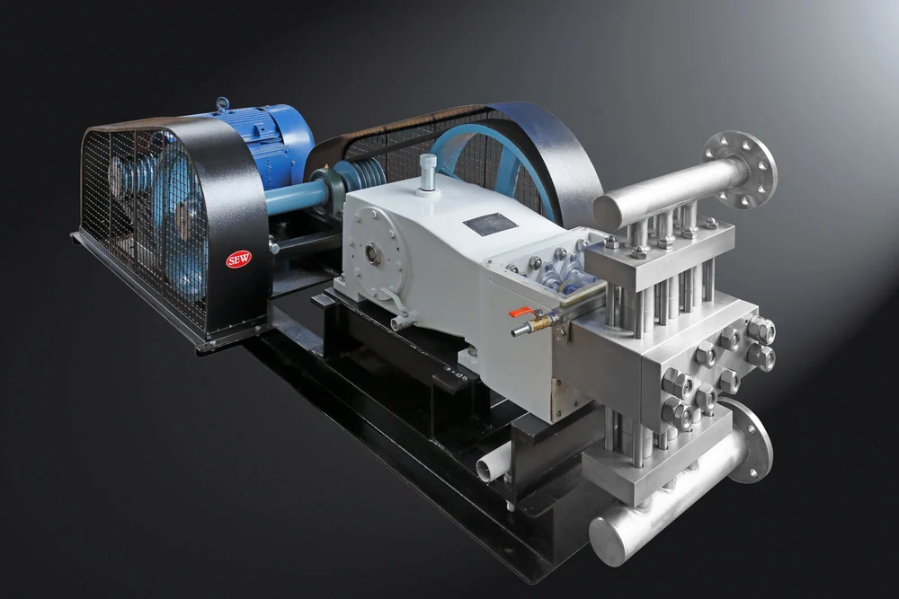 Positive displacement pump from System Engineering Works, Nashik.