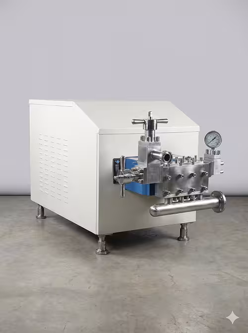 Milk homogenizer from System Engineering Works with service and spares.