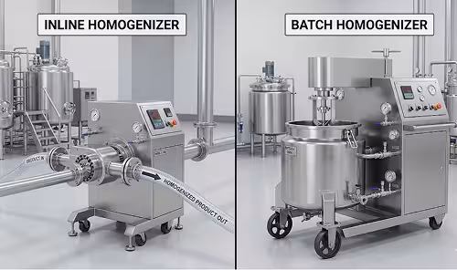 In-line homogenizer and batch homogenizer from systemengineeringworks Nashik