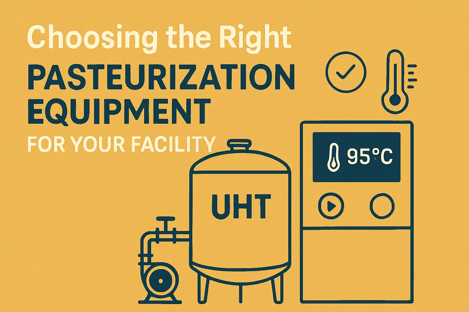 Choose the right pasteurization equipment for your facility