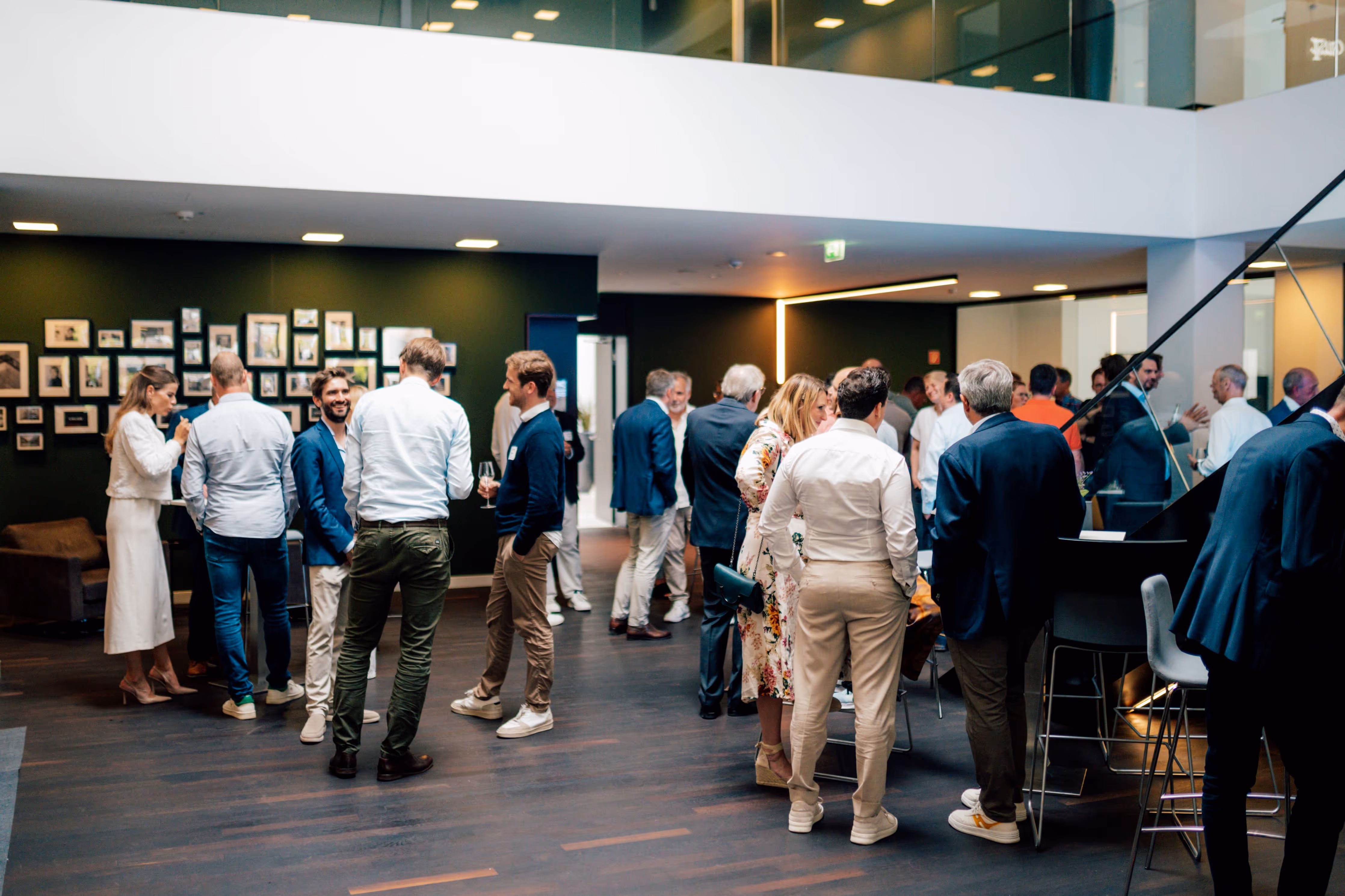 Group of people in the office of Cusp Capital