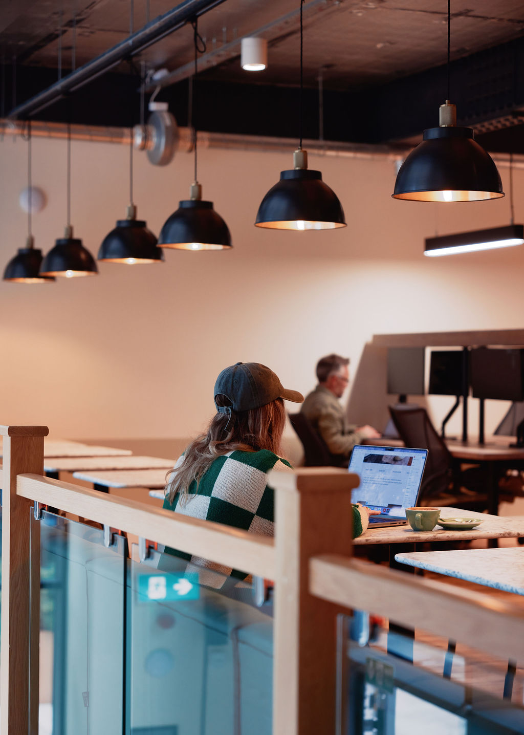 Drop-in Wandsworth coworking space interior
