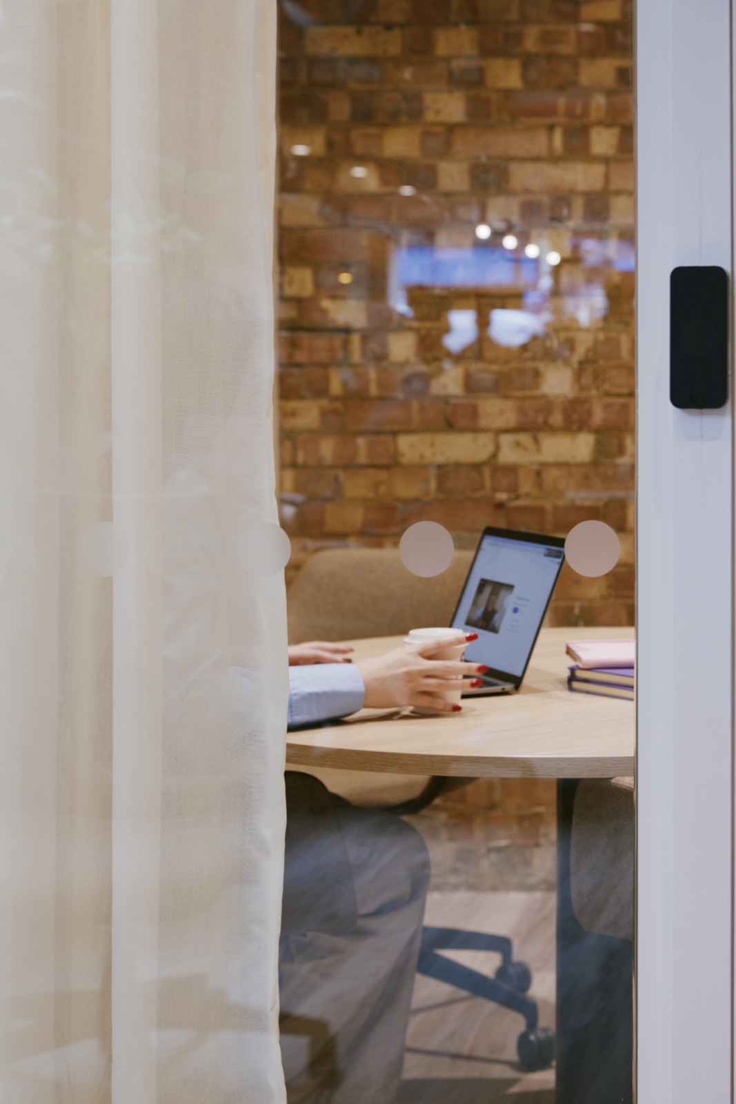 A private meeting room at Drop-in Richmond