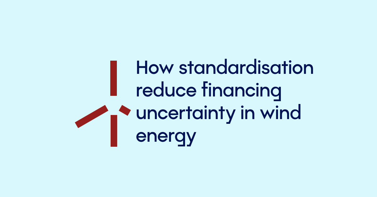 Standardisation in wind energy