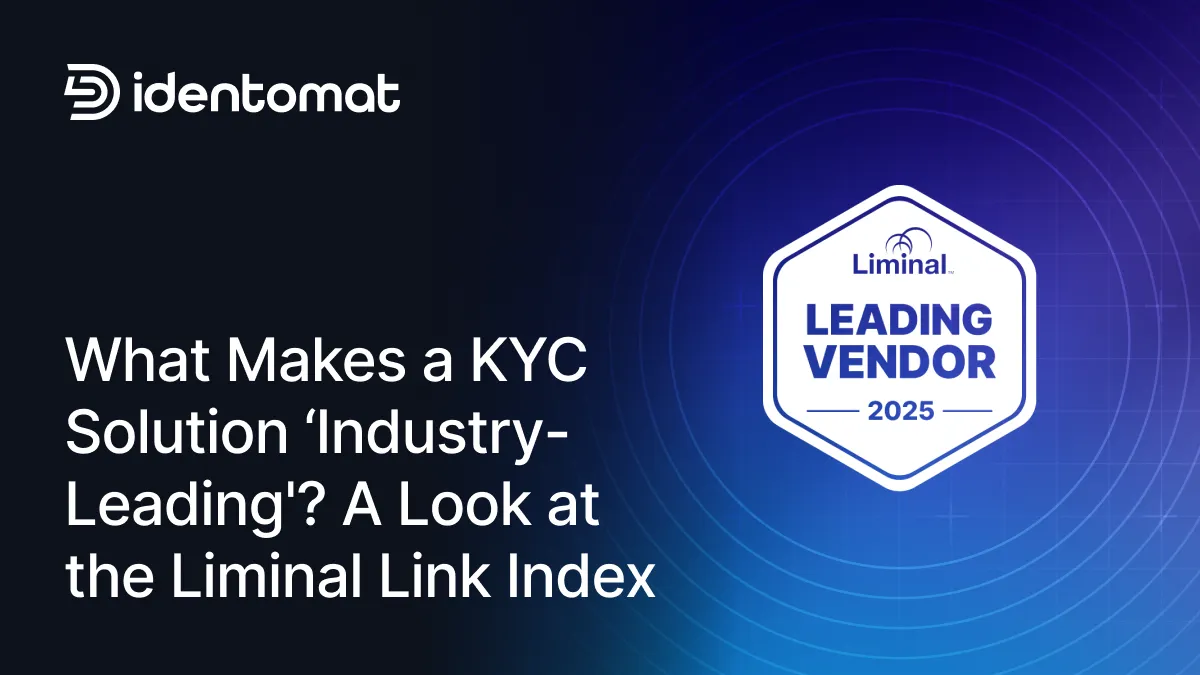 industry leading kyc solution - liminal link index - featured image