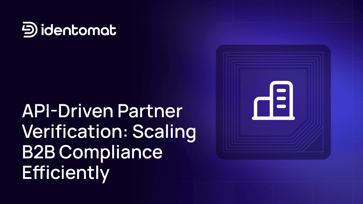 featured image of api driven partner verification blog article