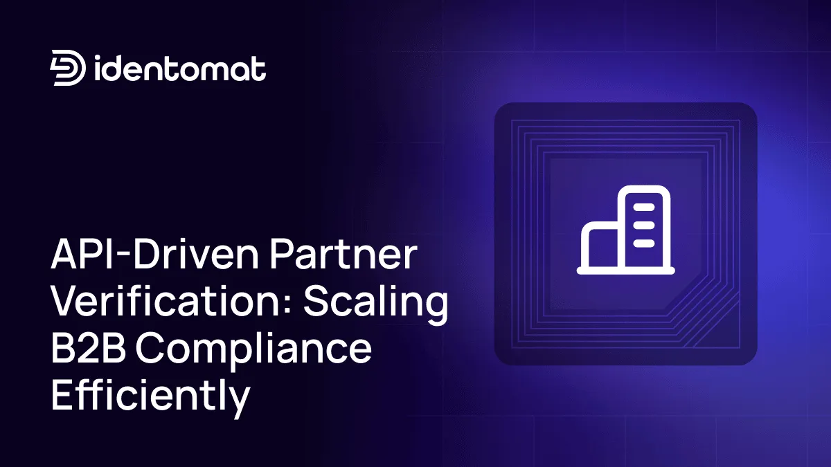 featured image of api driven partner verification blog article