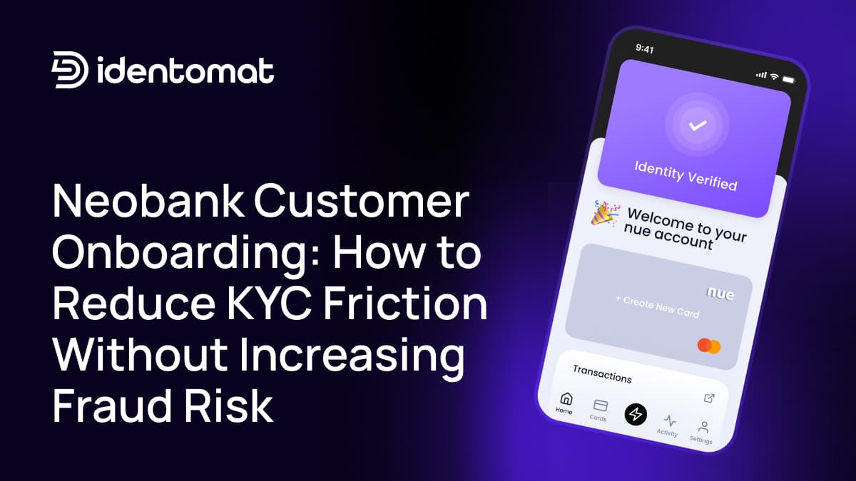 featured image of blog post about neobank customer onboarding