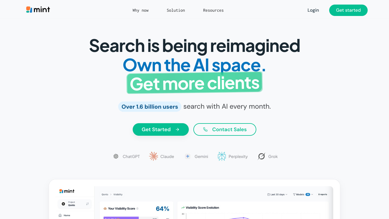 site web mint