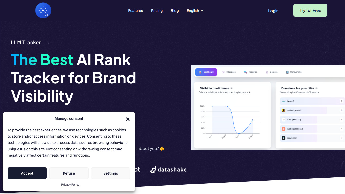 site web llmtracker