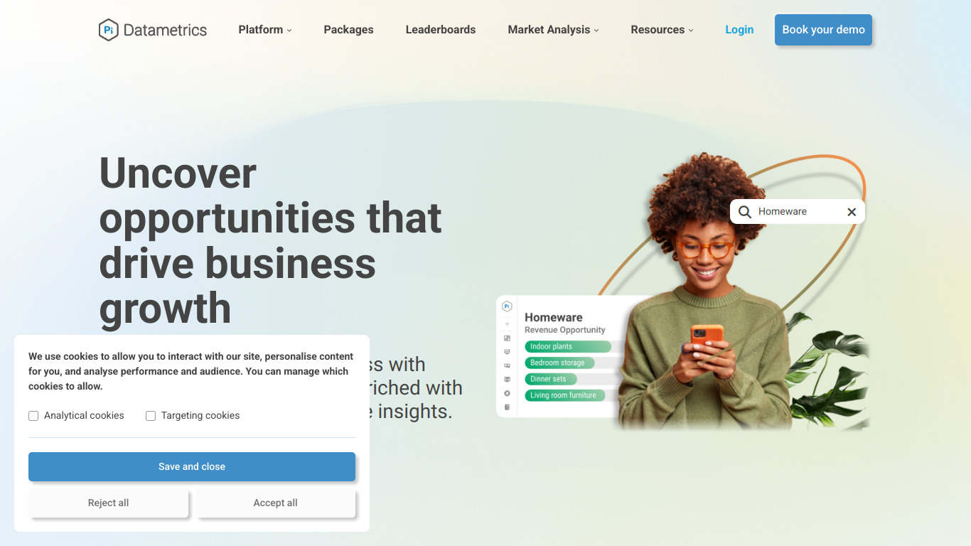 site web datametrics