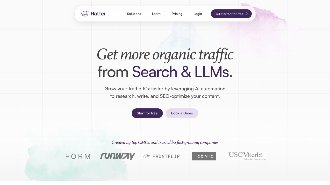 site web Hatter AI
