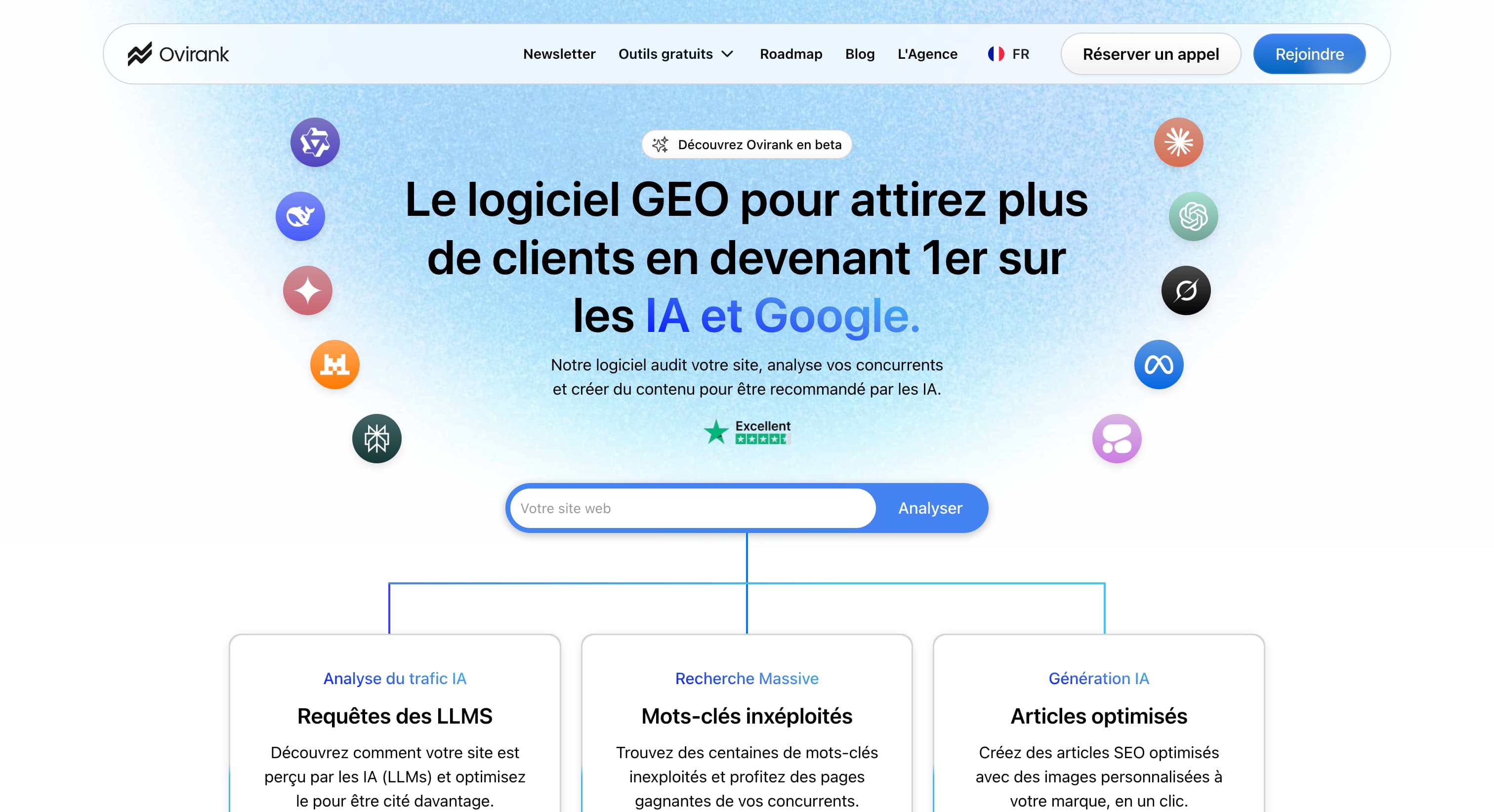 site web Ovirank