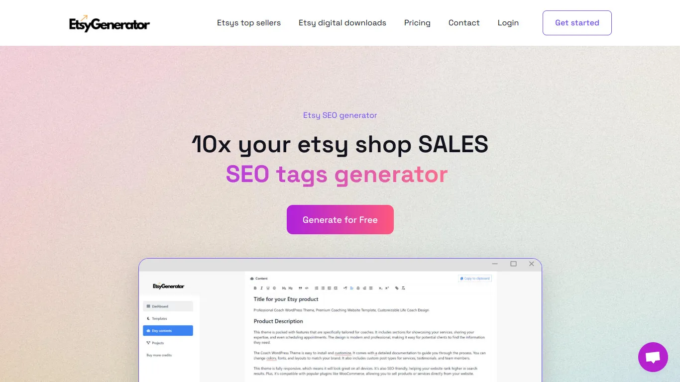 EtsyGenerator