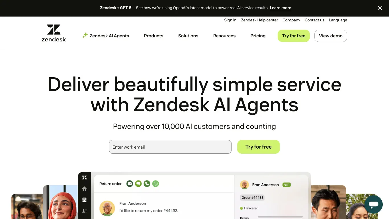 Zendesk Service Suite
